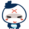吉古吉利QQ表情之笑晕了