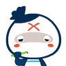 吉古吉利QQ表情之刷牙