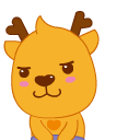 小鹿叮叮给你举个赞