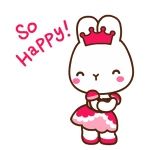 so happy，真开心啊
