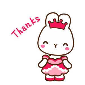 THANKS，感谢你哦
