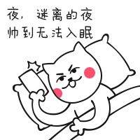 迷离的夜，帅到我无法入睡