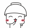 可爱的喔喔牛与炒饭系列表情