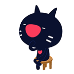 爱心猫QQ表情包