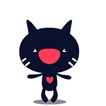 爱心猫QQ表情包