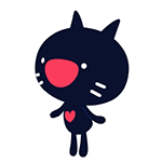 爱心猫QQ表情包