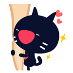 爱心猫QQ表情包