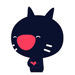 爱心猫QQ表情包