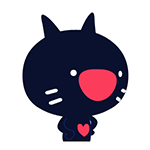 爱心猫QQ表情包