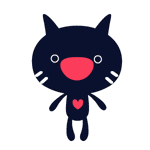 爱心猫QQ表情包