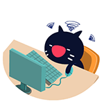 爱心猫QQ表情包