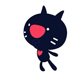 爱心猫QQ表情包