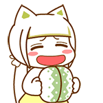 可爱小女孩-双马尾猫千斤QQ表情
