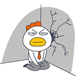 用脑袋撞墙