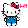 挥手的凯蒂猫