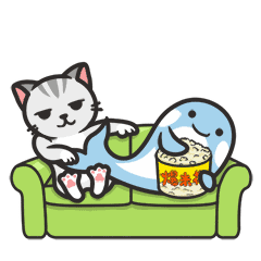 坐在沙发上玩一会