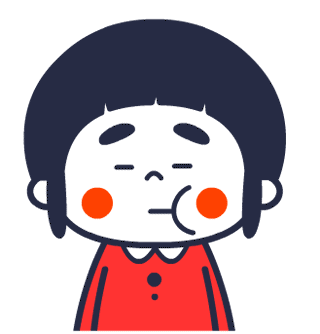 玩泡泡糖的囧囧妹