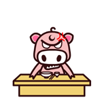 淘气魔魔猪qq表情