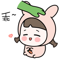 蛙哥兔姐漫画图片，可爱的蛙哥兔姐