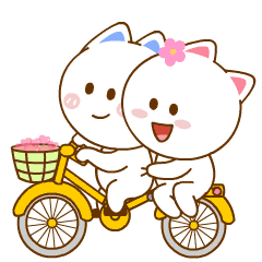 骑自行车载你去玩哦