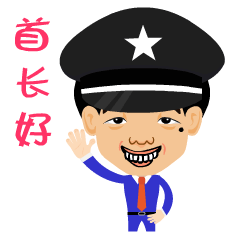 向首长问好