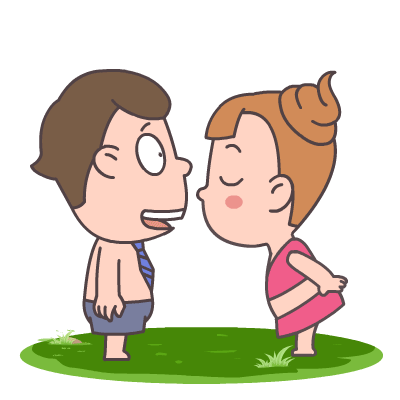 来一个爱的KISS吧