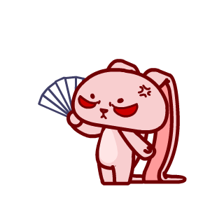 恶搞趣味的暴力兔QQ表情图片