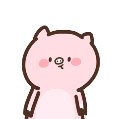 哼，生气的皮皮小猪