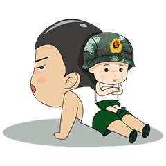 坐在你身上看你做运动