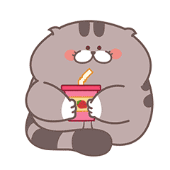 开心猫的大表弟-呆咪表情图片