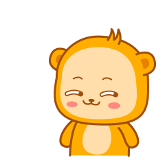小猴子斜眼坏笑