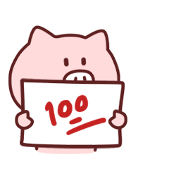 干得漂亮，给你一个100分