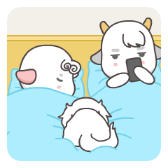 你自个睡吧！晚安