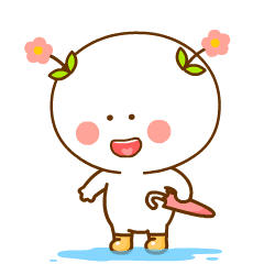 站在有水的地上跳起来玩