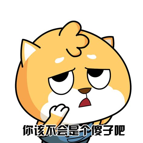 你该不会是个傻子吧