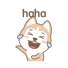 hahaha，真是好笑