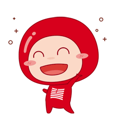 红颜色的小泰图片系列