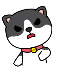 花坨小狗的微信表情图片