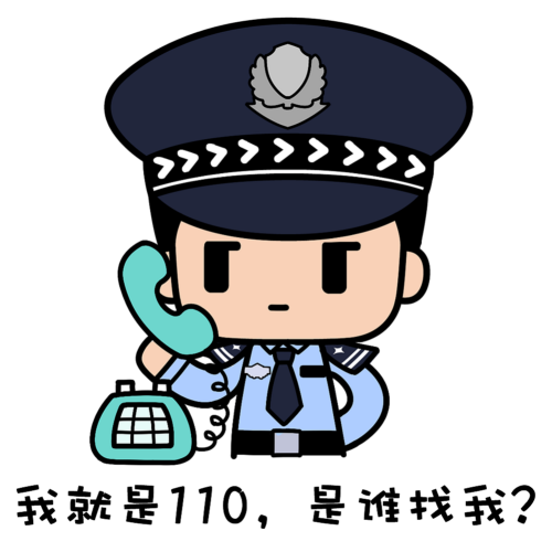 我就是110，是谁找我？