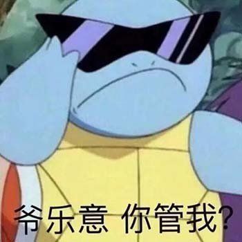 爷乐意，你管我啊