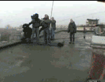 超惊险的高空跳楼拍摄
