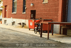 骑单车玩跑酷