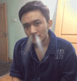 把烟呼出来再吸进去的牛人