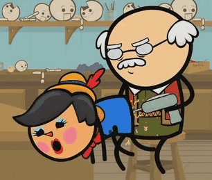 给你屁股后面打一个洞了