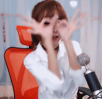 可爱调皮的女主播