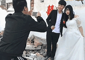 就因为这个拆字才娶到老婆，必须拍照纪念一下