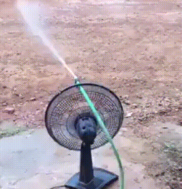灵机一动，自制洒水机