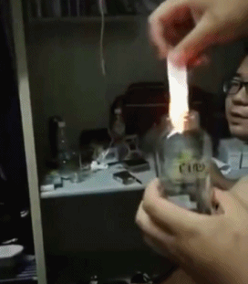 第一次在宿舍里给人拔火罐