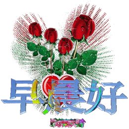 玫瑰花版早晨好